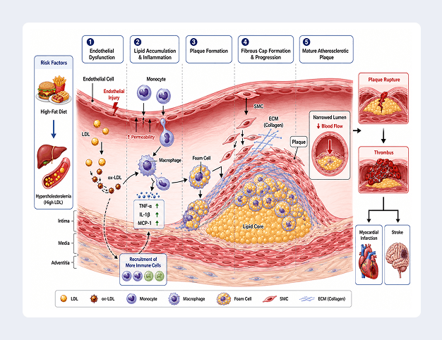 Pathological mechanism diagram